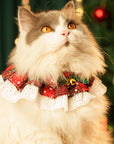 Christmas Red Scarf For Cat Dog