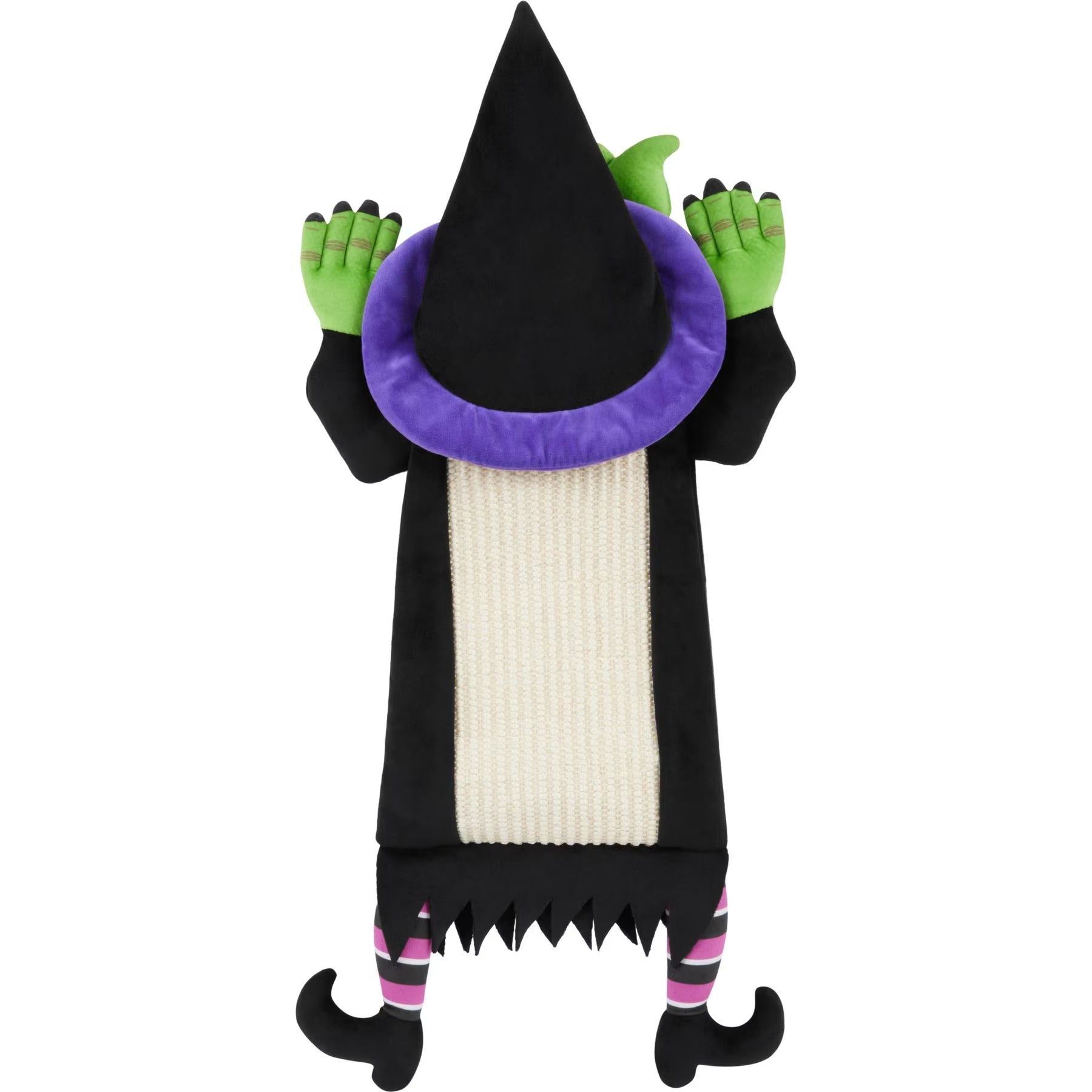 ハロウィン魔女ドアハンガー猫スクラッサー