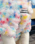 Sphynx Cat Fleece Onesie – Rainbow Bunny Bodysuit