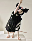 Imps Cotton Hoodie for Sphynx and Devon Rex Cats