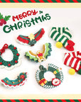 Christmas Bandana Hat Scarf Handmade For Cat Dog
