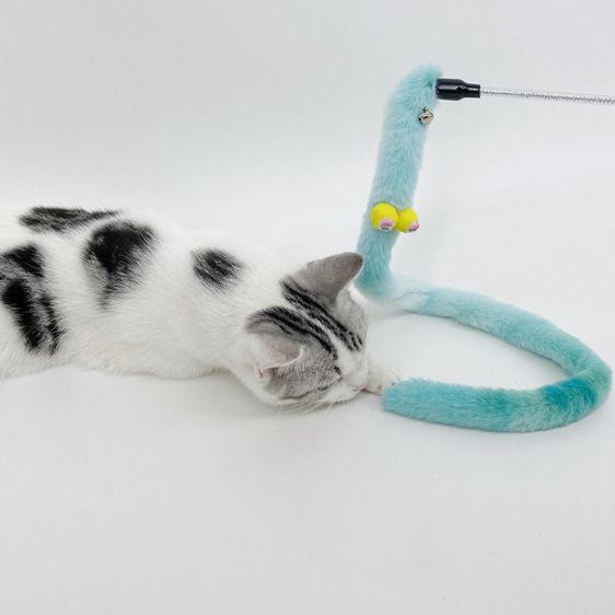 猫用ティーザーワンド キャタピラーおもちゃ