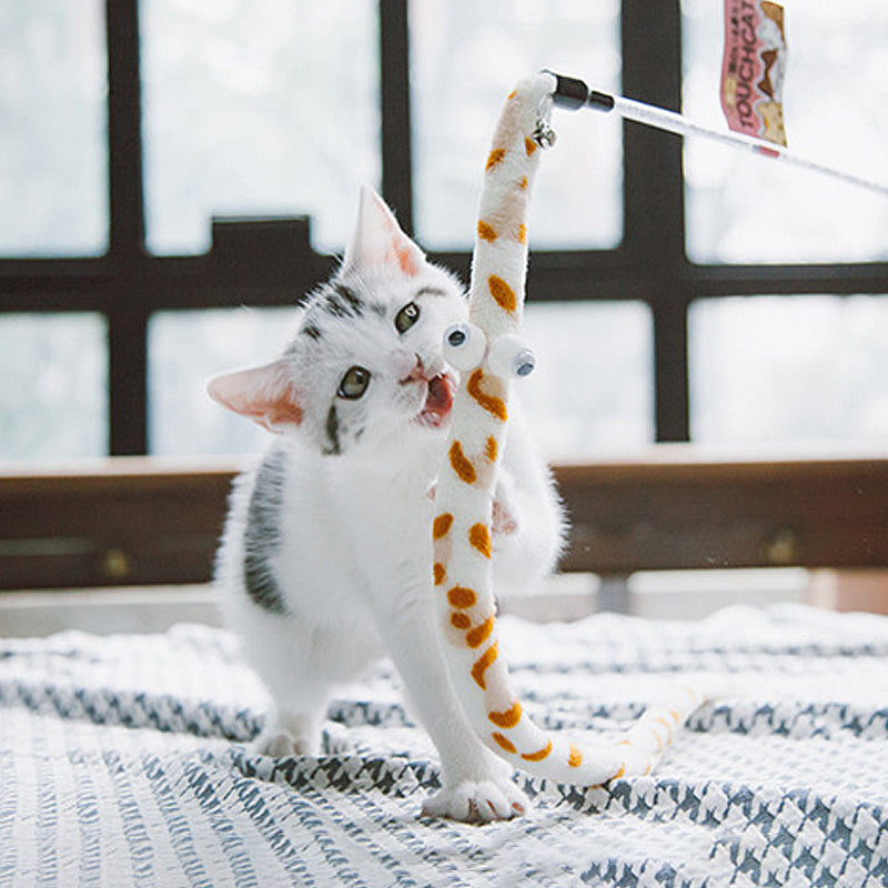 猫用ティーザーワンド キャタピラーおもちゃ