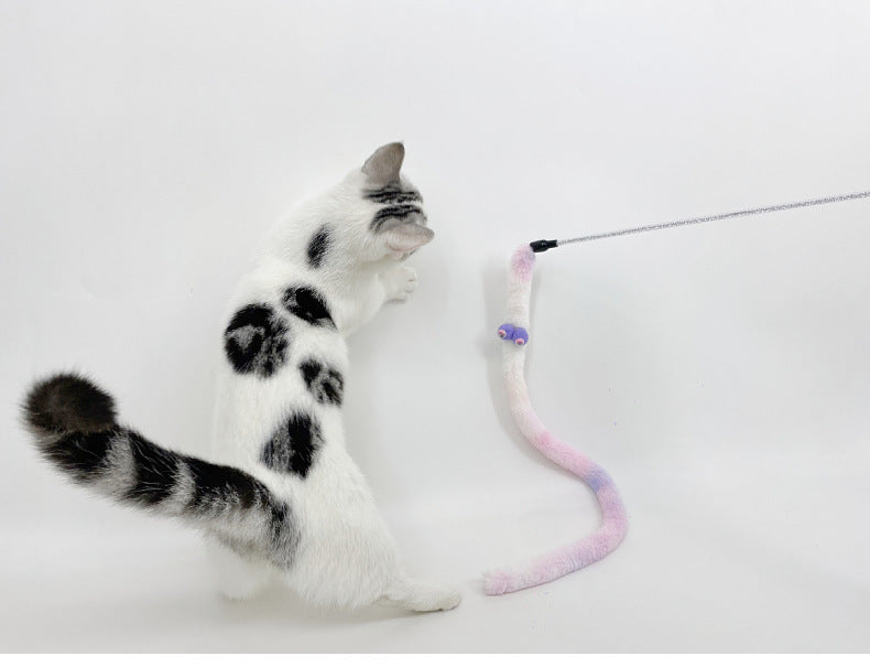 猫用ティーザーワンド キャタピラーおもちゃ