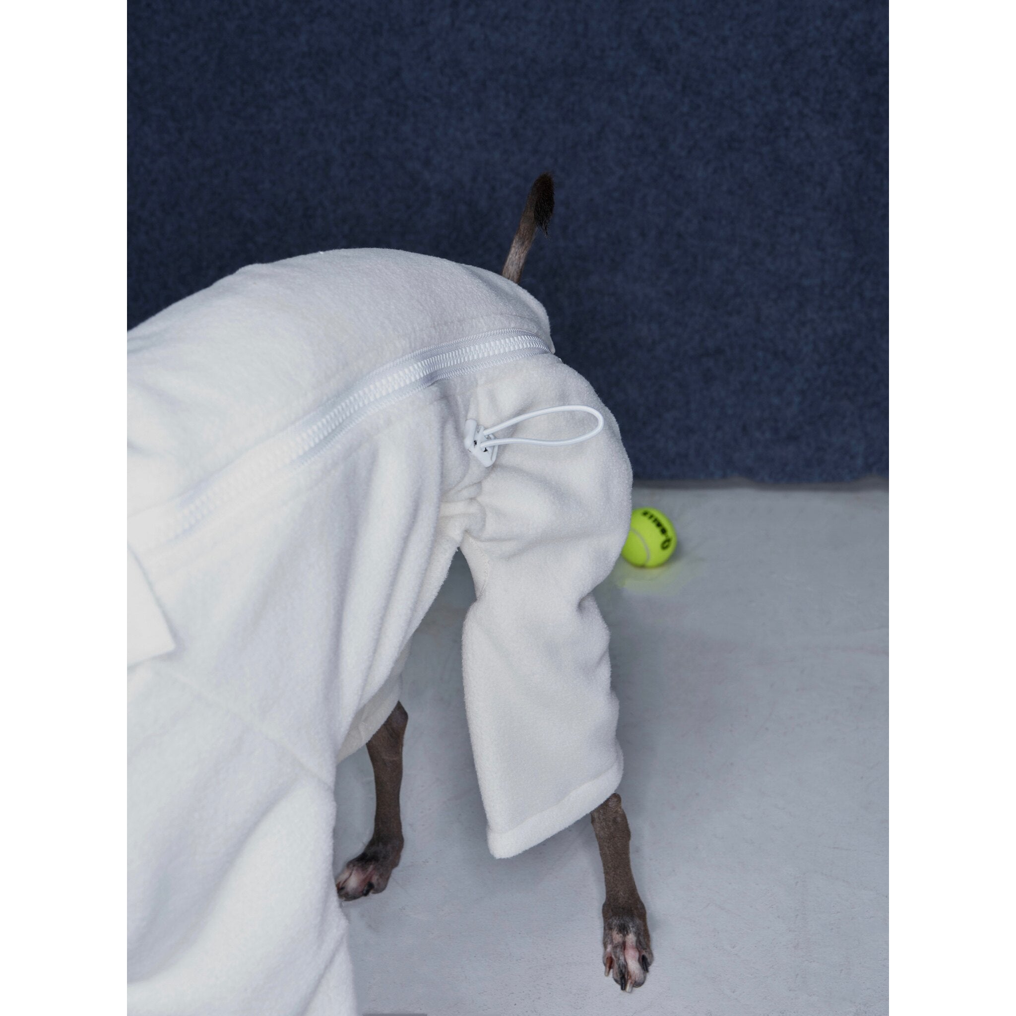 Anti-Static Reversible Fleece Jumpsuit for Greyhounds & Whippets