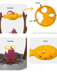 BBQ Toy Feeder for Cat Interactive Fun Toy