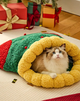 Christmas Socks Cat Cave