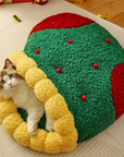 Christmas Socks Cat Cave