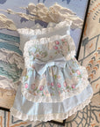 Floral Lace Maid Dress for Cats & Dogs