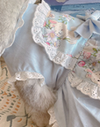 Floral Lace Maid Dress for Cats & Dogs