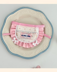 Handmade Pet Bib - Cute Bear Pattern