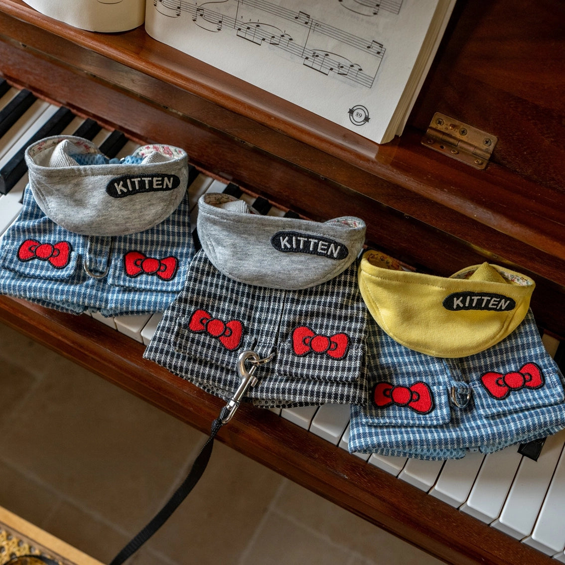 Hoodie Harness & Leash Cat Outdoor Accessories