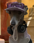 Italian Greyhound Raincoat Vest – Waterproof with Detachable Hood