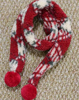 Red Plaid Set DevonRex Sphynx Cat Clothes