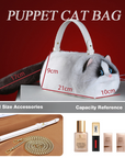 Ragdoll Cat Bag Plush Shoulder Bag for Daily Use