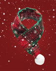 Christmas Red Scarf For Cat Dog