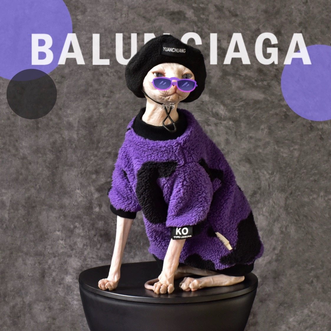 The 2-in-1 Polar Fleece Shirt Cat Clothes