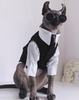 Three-piece suit for SphynxCat