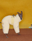 Italian Greyhound & Whippet Snowsuit – Lamb Fleece Winter Onesie