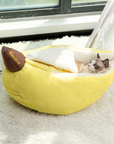 Banana Edamame Cat Bed