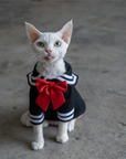 Sailor Kitty Cotton Hoodie Costumes for Cats