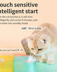 Electric Feather Cat Toy Motion Activated USB Rechargeable