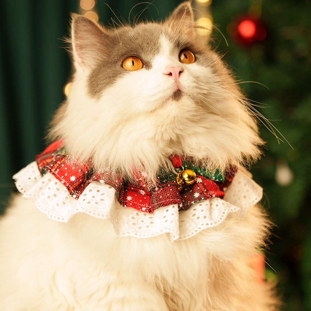 Christmas Red Scarf For Cat Dog