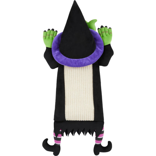 Halloween Witch Door Hanger Cat Scrather