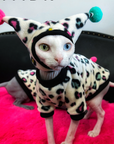 Leopard Costume for Sphynx Cat Soft Cosplay Outfit