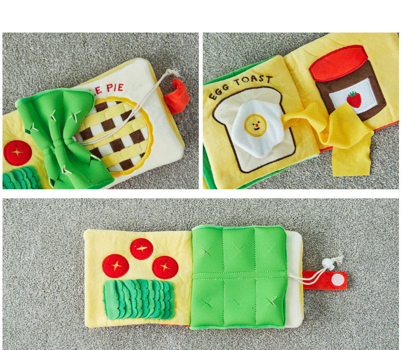 Dog Toys Feeding Book Mat