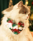 Christmas Red Scarf For Cat Dog