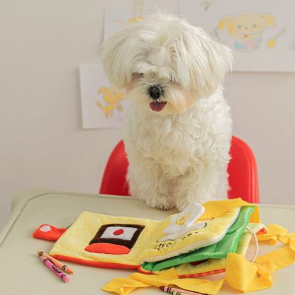 Dog Toys Feeding Book Mat