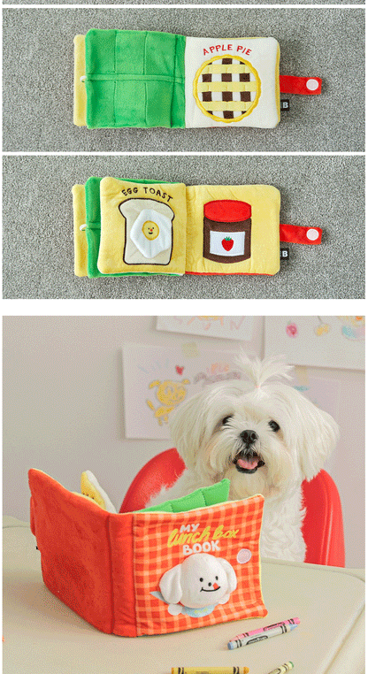 Dog Toys Feeding Book Mat