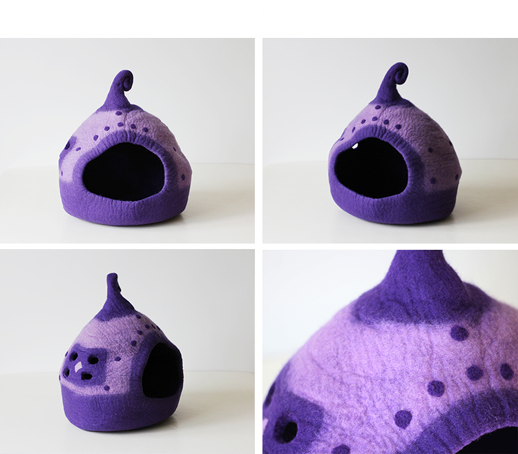 Wizard Wool Cat Cave - Pet Bed