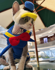 Donald Duck Costume for Sphynx Cat Cosplay Outfit