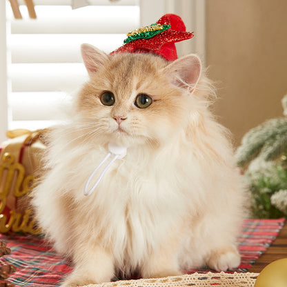 Christmas Hat For Cat Dog