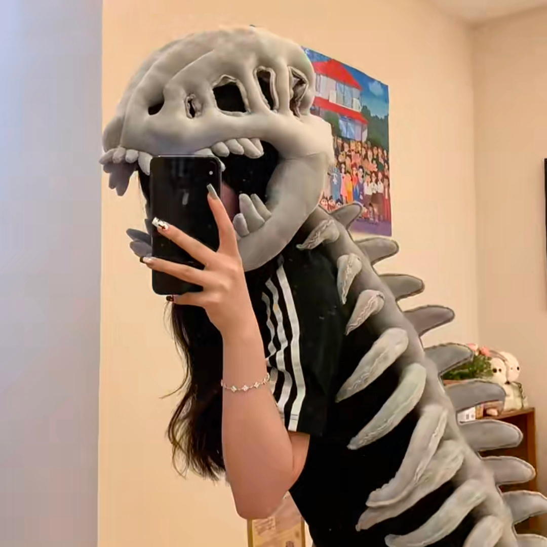 Dino Skeleton Costume Set for Cosplay and Halloween