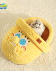 SpongeBob SquarePants Slipper Cat Bed Soft Plush Pet Sleeping Bed