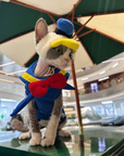 Donald Duck Costume for Sphynx Cat Cosplay Outfit