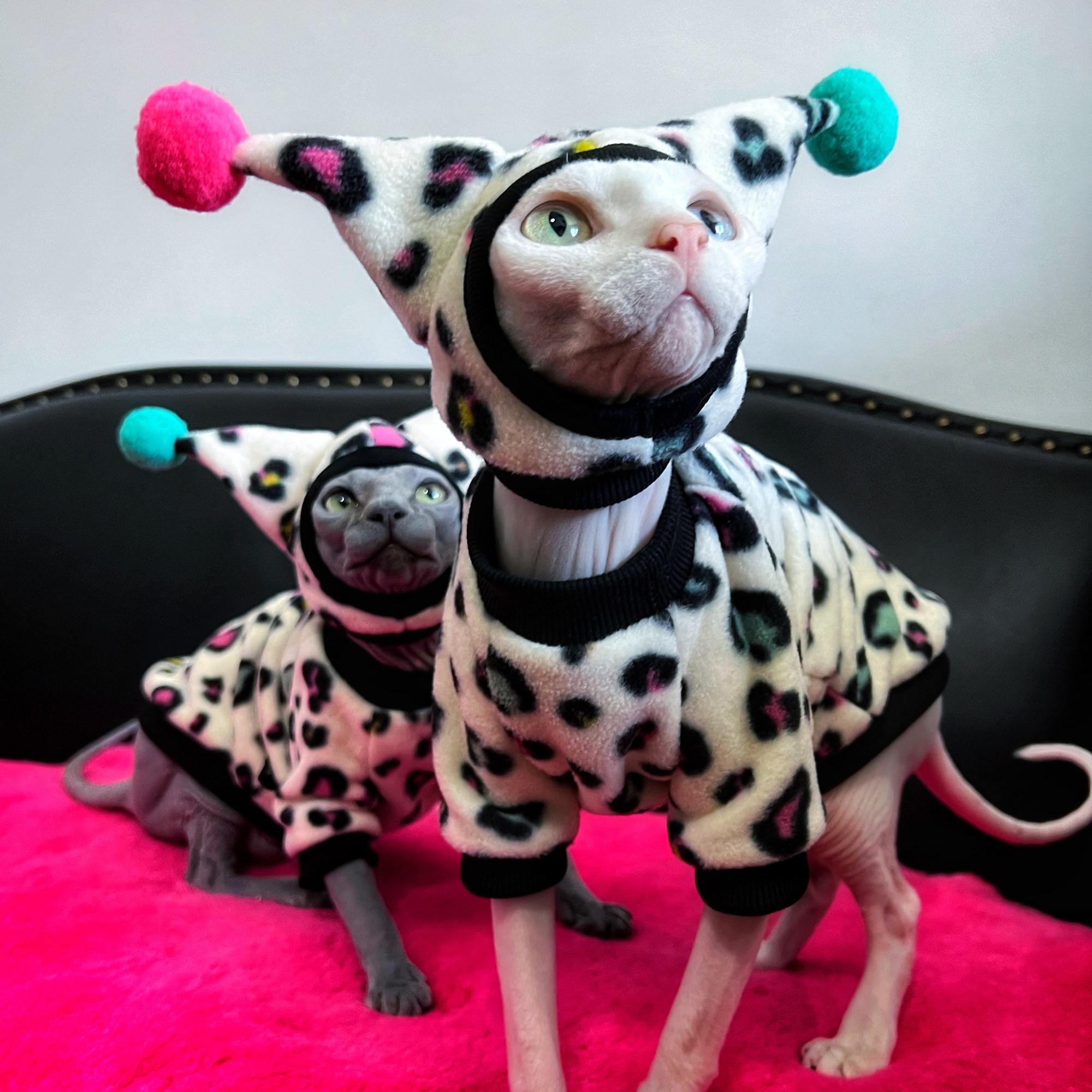 Leopard Costume for Sphynx Cat Soft Cosplay Outfit