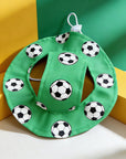 Soccer Fan Pet Bucket Hat & Necklace Set