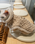 Snug-Cloak for Sphynx Cat Soft Warm Cat Clothing