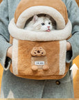 Cat Carrier Backpack – Ventilated Travel Bag for Cats & Small Dogs