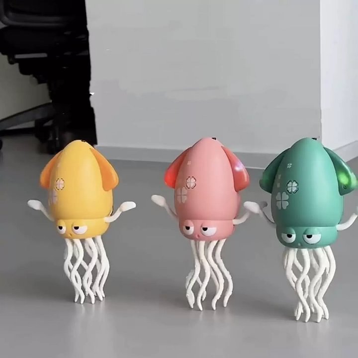 Dancing Octopus Toy Electric Automatic Obstacle Avoidance Fun 
