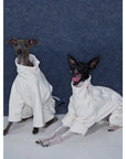 Whippet & Greyhound Fleece Jumpsuit – Anti-Static Reversible Winter Onesie
