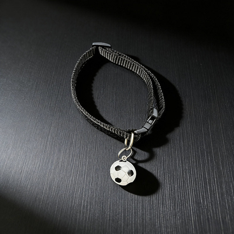Soccer Fan Pet Bucket Hat &amp; Necklace Set