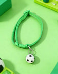Soccer Fan Pet Bucket Hat & Necklace Set