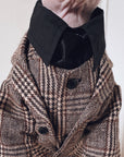 Sphynx Cat Tweed Suit – Three-Piece Formal Outfit
