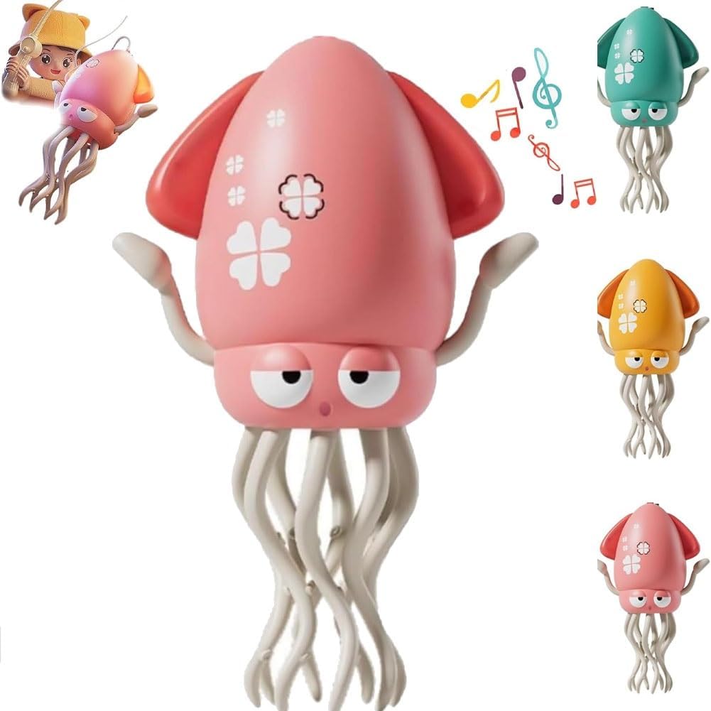 Dancing Octopus Toy Electric Automatic Obstacle Avoidance Fun 