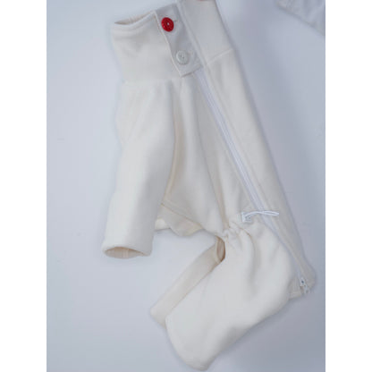 Anti-Static Reversible Fleece Jumpsuit for Greyhounds &amp; Whippets